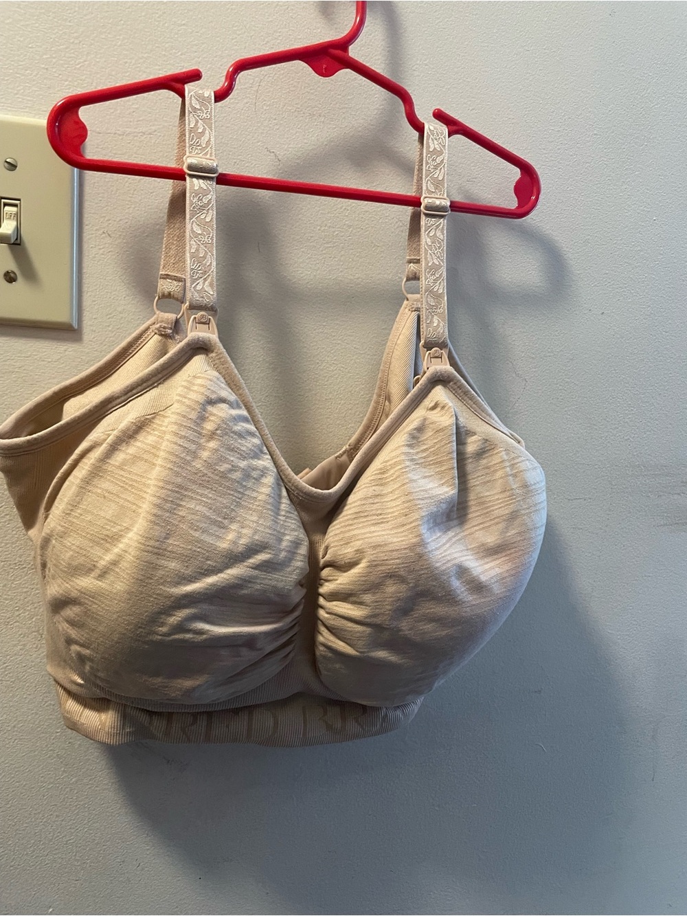 Kindred Bravely Sublime hands-free pumping/nursing bra - Nude/Tan